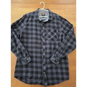 Timberland Pro Flannel Shirt Men's LT Plaid‎ Blue